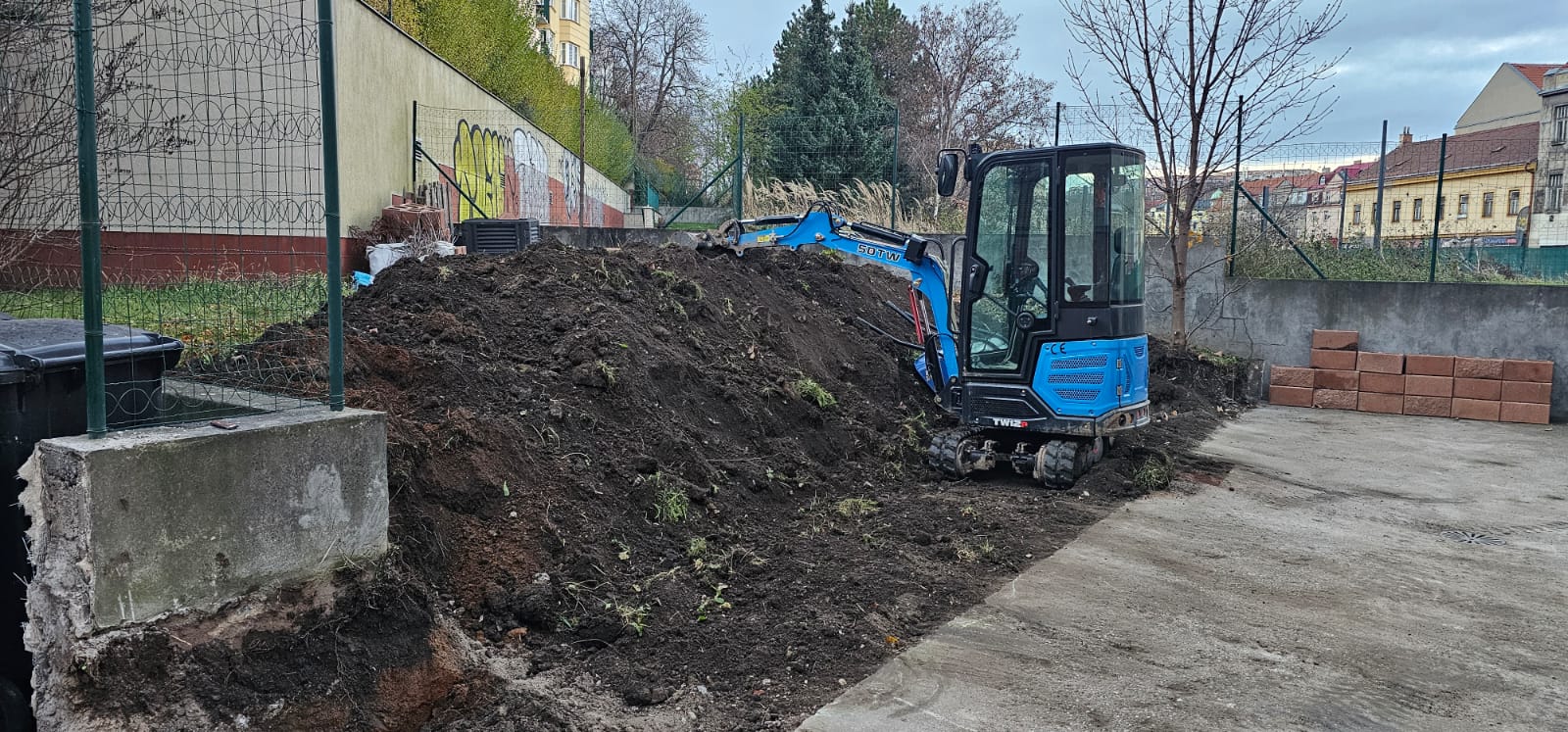 Zemní práce a terénní úpravy